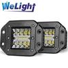 Luz led dedicada transfronteiriça 42W luz de trabalho holofotes de veículos off-road engenharia de modificação de luz de luz Luz de inspeção de luz