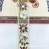 Ventas Directas de Fábrica Encaje Bordado de Malla Estilo Étnico de 4 cm de Ancho Accesorios Decorativos Hechos a Mano para DIY Ropa Infantil Accesorios para Mujer