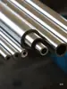 Tubo de aço oco cromado eixo de luz eixo flexível Não. 45 haste linear temperada e endurecida guia cilindro guia haste de pistão tubo sem costura