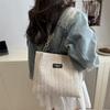 Bolsa Tote Fashion para Mulheres, Bolsa de Grande Capacidade, Nova Bolsa de Ombro de Palha Tendência Verão 2026, Bolsa de Mão para o Dia a Dia