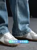 Jeans Vintage para Hombre de Calle Alta Americana Primavera 2026, Pantalones Casuales Versátiles Rectos Sueltos Lavados, Marca de Moda