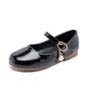 Nueva colección 2026 de zapatos planos para niñas, zapatos de piel para niños primavera/otoño, perfectos para combinar con vestidos, elegantes Mary Janes planos para niñas pequeñas, adecuados para actuaciones