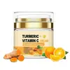 Crema de Cúrcuma Vitamina C Personalizada Transfronteriza Loción Corporal Hidratante Crema Hidratante Facial Crema de Cúrcuma