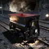 Vagoneta tipo volquete para minería, vagoneta de transporte resistente y duradera, vagoneta tipo volquete para transportar materiales en el túnel de la mina