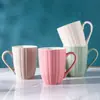 Taza Estéreo con Relieve Exportación Creativa Ins Cerámica Colorida con Logo Taza de Regalo Taza Publicitaria Escandinava