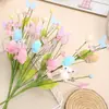 Decoraciones de Pascua Transfronterizas Conejo Creativo Huevo de Pascua Ramas Artificiales Ramo de Fiesta DIY Accesorios para Arreglos Florales