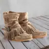 2019 outono e inverno Nova Moda botas com franjas desenvolvimento personalizado botas femininas JGB2019N0008051