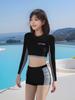 Traje de baño para Mujer 2025 Nuevo Dividido Conservador Cubre Vientre Adelgazante Look Bóxer Deportivo Estudiante Talla Grande Traje de Baño Traje de Baño Coreano