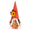 2026 Festival da Colheita de Novos Produtos Transfronteiriços Girassol Rudolph Boneco Sem Rosto de Ação de Graças Estatueta para Display de Mesa Janela