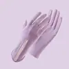 Guantes de Protección Solar para Mujer, Guantes Delgados de Seda de Hielo Anti-UV para Adultos, Guantes de Conducción con Pantalla Táctil, Guantes de Ciclismo de Verano al por Mayor