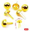 Clavos de Dos Pies, Clavos de Pie Doble, Agujeros Perforados Hechos a Mano, Clavos para Caja de Regalo Infantil, Clavos de Plato Giratorio, Clavos de Sombra, Paquete de Materiales para Hombre de Papel Móvil