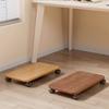 Soporte principal del chasis oficina hogar mesa con polea piso base de chasis de computadora de escritorio estante elevador de altura