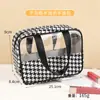 Bolsa de Cosméticos Estilo Británico de Gran Capacidad Impermeable Portátil Moda Bolsa de Cosméticos Bolsa de Almacenamiento Bolsa Portátil para Salir Cosméticos al por Mayor
