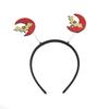 Accesorios para el cabello de Halloween para mujer, tela oscura, estilo distintivo, diadema, horquilla divertida para fiesta, linda diadema de calabaza