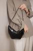 Bolso de Piel de Vaca de Diseño de Nicho Bolso de Cuero Genuino de Ganado Bolso tipo Silla de Corea del Sur Bolso de Hombro Único Cruzado de Moda Versátil