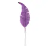 Decoraciones de Carnaval, Plumas Doradas con Purpurina, Hojas de Cola de Fénix, Hojas Artificiales, Exhibiciones de Ventanas de Árbol de Navidad, Hojas con Purpurina