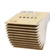 Livro Rascunho Espessado Particionado Destacável Couro de Vaca Exame de Ingresso para Pós-Graduação Papel Rascunho Especial Papel em Branco Livro Papel de Desempenho para Aluno do Ensino Fundamental