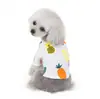 Ropa para Perros Mascotas para Teddy, Bichón, Pomerania, Yorkshire Cachorros Pequeños y Gatos, Camiseta Delgada Transpirable de Piña