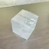 Caja de Plástico Cubo Caja de Empaque Transparente de PVC Caja de Almacenamiento para Cosméticos en Casa Caja de Regalo Empaque de Plástico para Almacenamiento