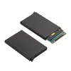 Caja para Tarjetas de Crédito, Caja para Tarjetas de Presentación, Portatarjetas Automático, Portatarjetas Metálico RFID Anti-Desmagnetización