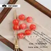 Accesorios para joyería DIY, collares hechos a mano coloridos de agujero grande, accesorios para ropa, accesorios de abalorios hechos a mano, materiales, accesorios de cuentas sueltas