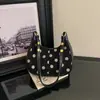 Bolso Cruzado de Lunares Retro de un Solo Hombro para Mujer 2026 Otoño Nueva Llegada Gran Capacidad Moda para Viajes Bolso de Mano Bolso Dumpling