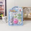 Auténtico Set de Manualidades DIY Familia Sanrio Cinnamoroll con Pegamento de Crema Pegatinas Mágicas Juguetes para Niños Venta al por Mayor