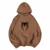 Sudadera con Estampado de Araña Tendencia de Moda Europea y Americana Transfronteriza