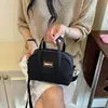 Bolsa de tela estilo coreano 2026 nueva casual versátil para mujer bandolera bolso de mano mini exquisito bolsa tote pequeña