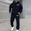 Conjunto de sudaderas con logo personalizado para Amazon transfronterizo, sudaderas de moda urbana para hombre y mujer