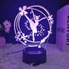 Lámpara de Noche 3D de Dibujos Animados para Mesita de Noche para Niños y Estudiantes Regalos Creativos Regalos de Vacaciones Ambiente Venta al por Mayor Transfronteriza Lámpara de Mesa con Control Remoto