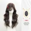 Jiyou Trading Co., Ltd. Peluca Castaño Frío Dulce Natural Onda de Agua Cabello Largo Rizado Lolita Diaria Peluca Completa Venta al por Mayor