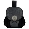 Bolsa de Disco Medieval Estilo Vikingo Escandinavo Accesorios Retro de Cosplay Amazon Temu Estilo Caliente Transfronterizo