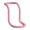 Aro de Hula Suave con Resorte Silencioso, Dispositivo Adelgazante Ponderado para Mujeres, Cintura y Vientre Delgados, Herramienta Mágica para Perder Peso, Completamente Cubierto con Tela de Terciopelo, No Lastima la Cintura