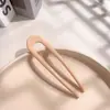 Novo grampo de cabelo em forma de U estilo chinês com pérolas para mulheres, palito de cabelo vintage de alta qualidade, ferramenta de estilização de cabelo, acessório de cabelo simples e elegante