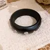 Pulsera Multicapa de Acrílico con Pedrería Vintage para Mujer Nicho Lujo Ligero Sensación de Alta Gama Joyería de Mano Retro Europea y Americana