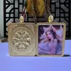 Pintura Thangka Dorada de las Vidas Pasadas y Presentes de Zaki Lam, los Ocho Zorros Guardianes, Pintura Thangka Semipintada a Mano sobre Lienzo