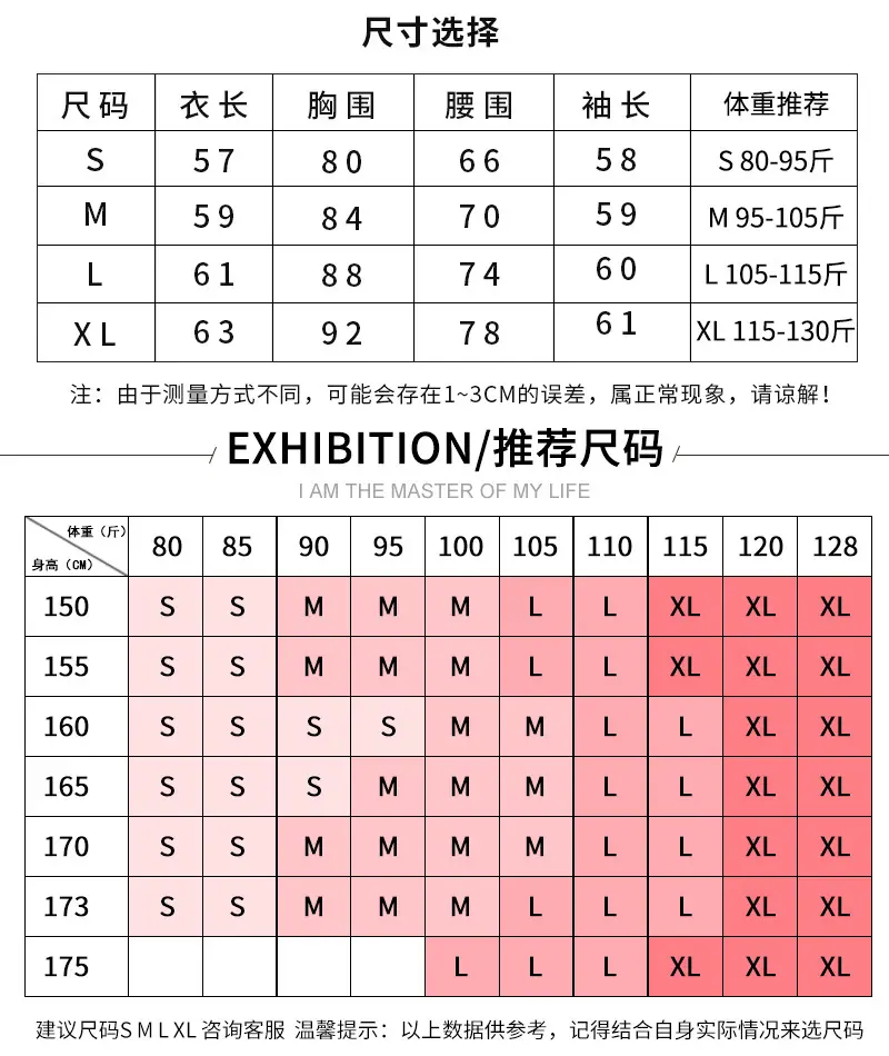 尺寸表