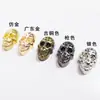 Atacado do Fabricante Rebites de Cabeça de Fantasma Peças DIY Couro Roupas Sapatos Decoração Rebites Acessórios Pregos de Caveira Decoração de Halloween