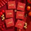Sobres Rojos Pequeños de Año Nuevo 2026 Año del Caballo Nuevos Paquetes Rojos Creativos Año Nuevo Personalizado Festival de Primavera Saludo Mini Sobres de Dinero de la Suerte