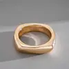 Pulseira Redonda Geométrica em Acrílico Gradiente Europeia e Americana, Moda Transfronteiriça, Pulseira Simples de Alto Padrão, Joia Minimalista para Mulheres