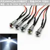 Luz indicadora de cabeza convexa de metal de 6MM equipo pequeño luz LED de destello único parpadeo automático 3V6V12V24V36V
