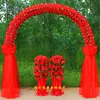 Arco de Flores de Seda Puerta de Flores Completa Puerta de Flores para Boda Evento de Celebración de Apertura de Tienda Nuevo Arco de Flores Soporte para Flores Accesorios de Flores para Boda