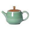 Longquan celadón mineral en bruto hecho a mano tetera de cuchillo saltarín cerámica té olla individual juego de té kung fu chino hogar alta gama mayoreo