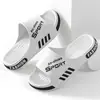 Pantuflas de Verano para Hombre Uso Exterior Antideslizantes Deportivas Suela Gruesa Casual de Verano Modernas Pantuflas para Hombre Estilo Nuevo 2025