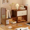 Estantería de escritorio, Estante de almacenamiento de esquina para escritorio, Organizador de escritorio de oficina, Estantería de múltiples niveles para escritorio de dormitorio, Estante escalonado para estación de trabajo