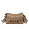 Bolso de Piel de Vaca de Capa Superior Nuevo Bolso Almohada para Mujer Bolso de Hombro Casual Bolso Boston de Alta Textura Bolso de Mano de Gran Capacidad
