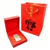Desenho Animado Versão Q Mãe Celestial Mazu Tijolo de Ouro Tijolo de Prata Artesanato Oco Pequenos Enfeites Presente Comemorativo Mazu