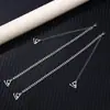 Sutiã de ajuste fino com três fileiras de strass e diamantes, alça de ombro invisível, acessório para vestido de noiva, alça de ombro de metal, acessórios de vestuário, atacado