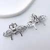 Accesorios de Perlas de Medio Agujero Adhesivas Cobre Chapado en Oro Circonita Lujo Ligero Accesorios de Abejas Pulsera Colgante DIY Accesorios de Perlas con Cuentas
